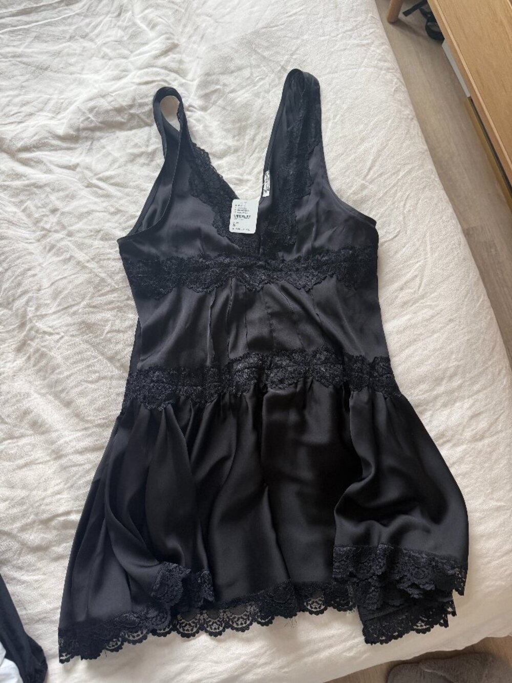 Free People black lace dress
